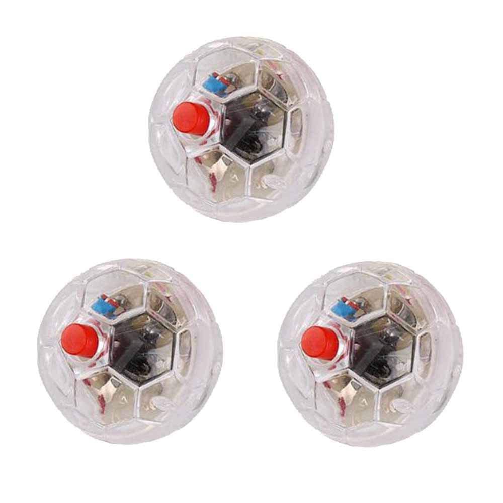 3X Ghost Hunting Touch Activated Flashing Balls, Ghost Hunting Motion Light Up Cat Balls, Paranormal Equipment Pet Balls Toy