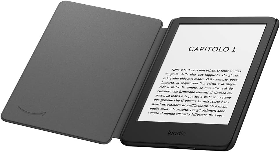 Amazon Case for Kindle | Thin, light and folding protective custody | Black fabric