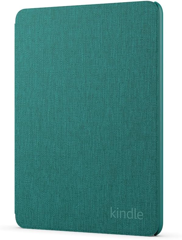 Case for Amazon Kindle Paperwhite and Amazon Kindle Colorsoft, light and waterproof, folding protective case | Green Green Fabric