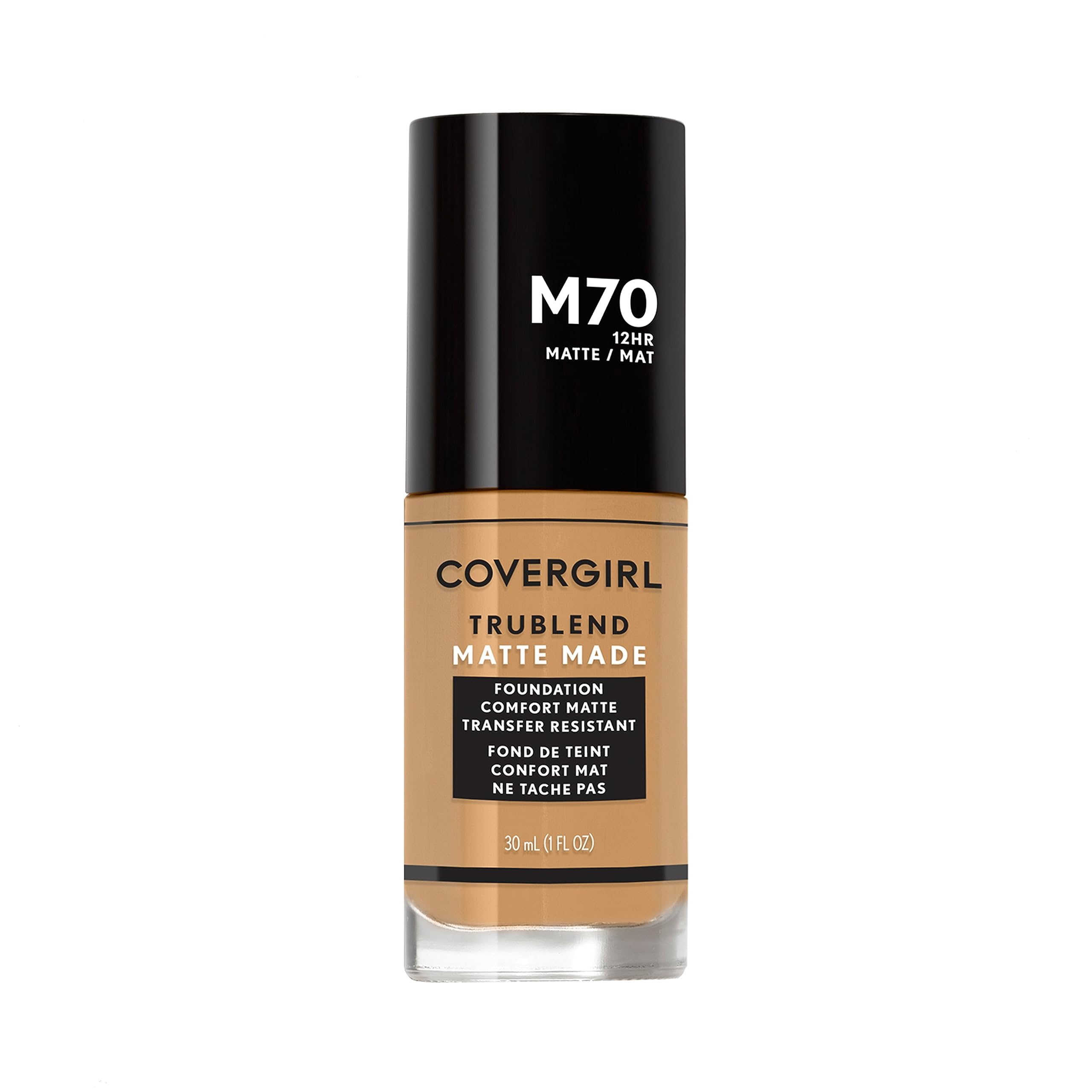 Covergirl Trublend Matte Made Liquid Foundation - M70 Sand Beige For Women 1 Oz Foundation 2 M70 Beige sand