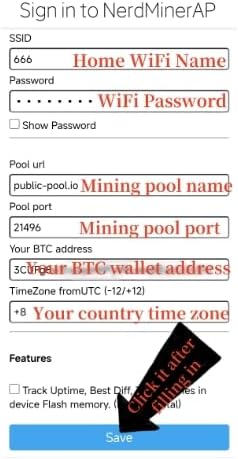 Genérico Miner of Bitcoin BTC USB Nminer | 375k/hs hashrate | Intelligent 2.8 "| Cryptocurrency mining machine only Lottery | Better than Nerd Miner V2/V3