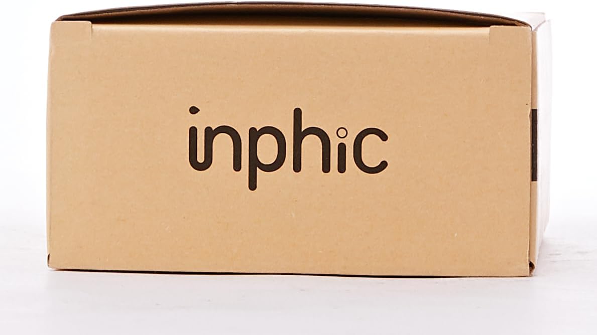 INPHIC Wireless Mouse Rechargeable, Upgraded Visible Battery, 2400 DPI, Silent Ergonomic Computer Wireless Mouse for Laptop, Mac, PC etc.
