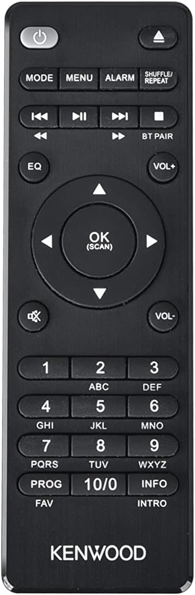 Kenwood, micro hifi system stereo M-7000s, with radio receiver from the Internet, DAB+ or FM, CD player and USB socket, Spotify and Bluetooth connection, Podcast-Player, Radiosveglia function, Black