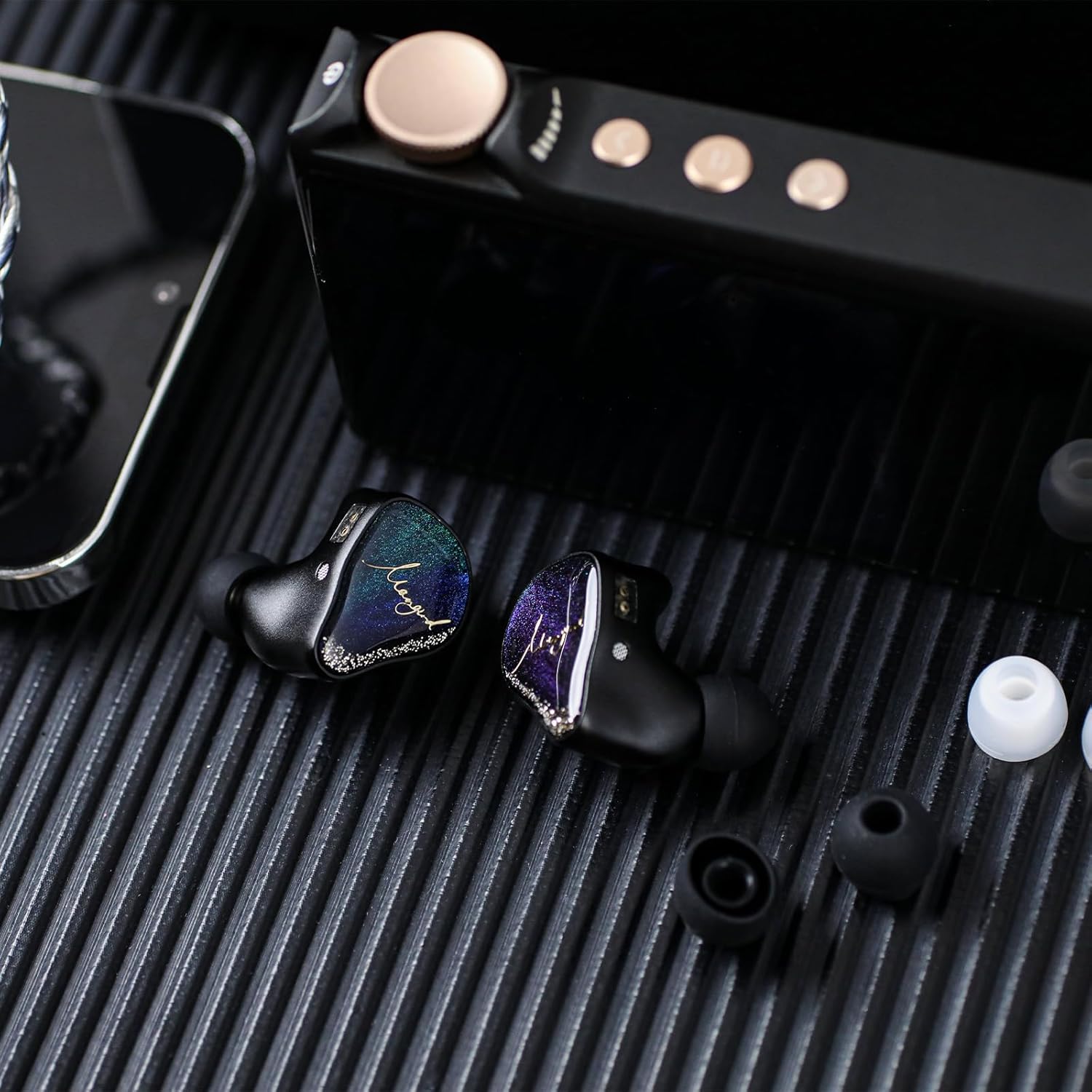 Linsoul Xenns Mangird Te Pro in Ear Monitor, 6ba+2DD Hybrid Earphone Iem, Wired Gaming Earbuds with Detachable Iem Cable For Musician Audiophile