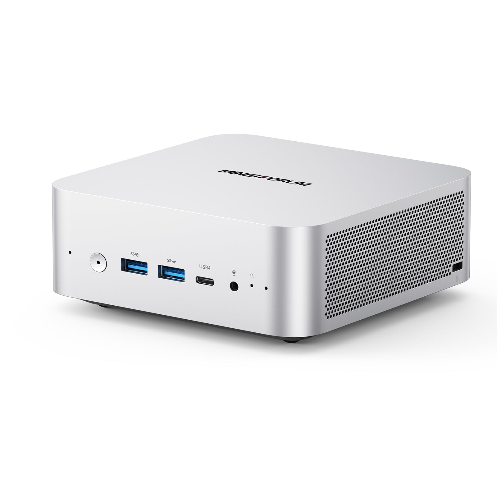Minisforum to Mini M1 PRO-285H with Intel Core Ultra processor 9 285h (16C/16T, up to 5.4 GHz), Mini Computer 64 GB DDR5 PCIe4.0 SSD 2 TB, Quad display with HDMI 2.1/USB4/DP, 5 USB ports, WiFi 7 M1 PRO-285H (64+2TB)