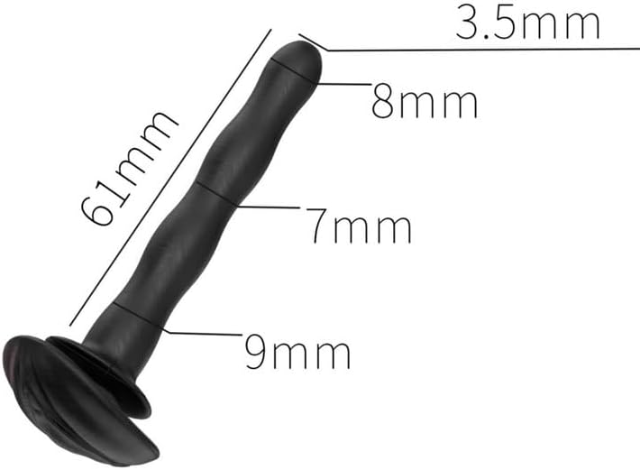 Multifunctional black male special cage + 4 replaceable accessories + 1 pair of keys + black silicone tube - comfortable portable male gift xs