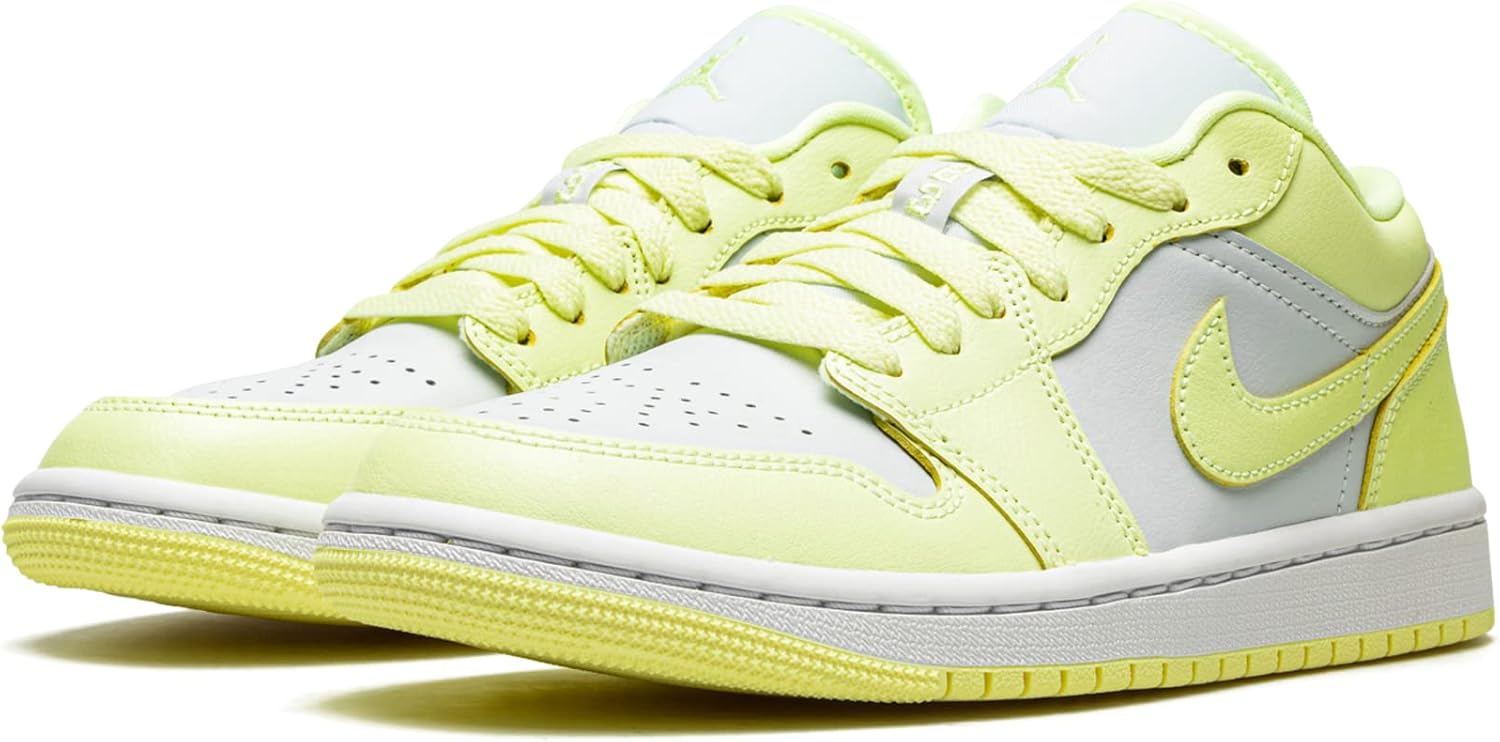 Nike Air Jordan 1 Bass Unc Basketball Shoes Women, Pure Platinum/Cedar, 38 EU