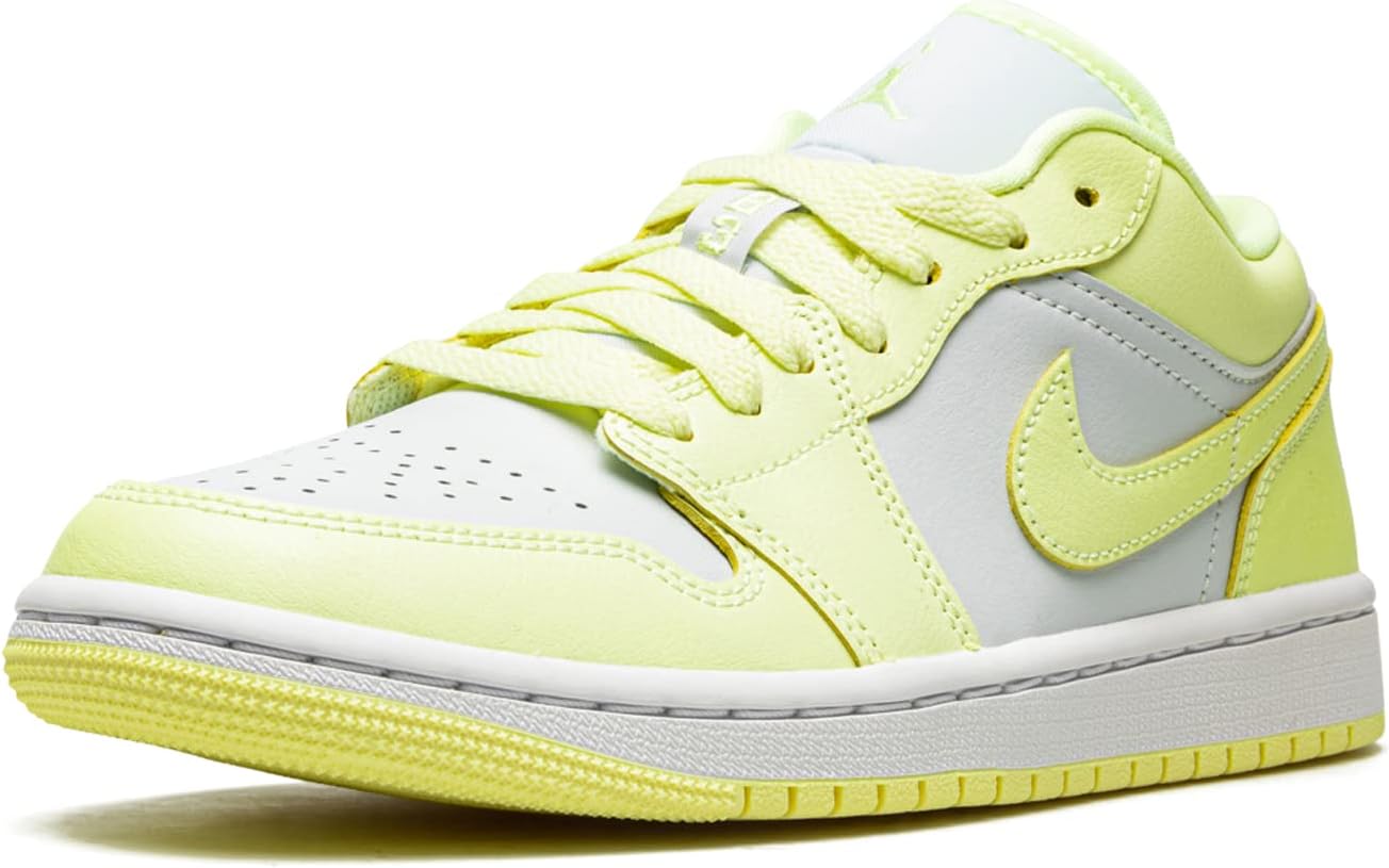 Nike Air Jordan 1 Bass Unc Basketball Shoes Women, Pure Platinum/Cedar, 38 EU