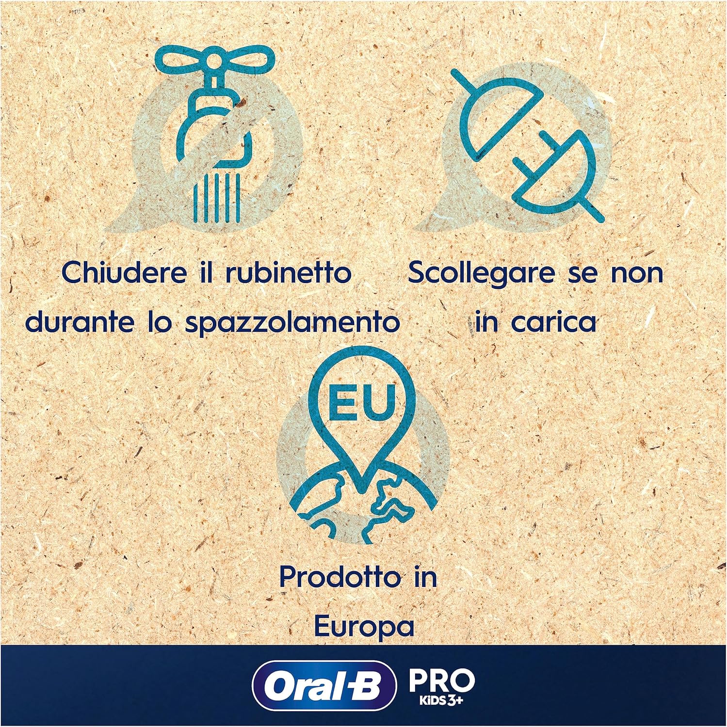 Oral-B Electrical Brush Rechargeable Pro Kids Frozen, 1 head, for children from 3 years up, 1 toothbrush