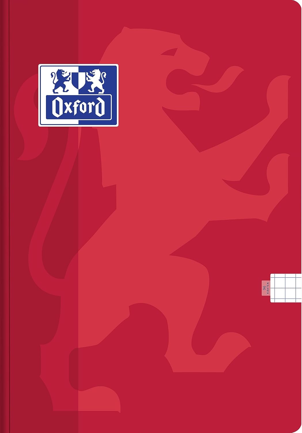 Oxford Taccuino B5, 96 sheets, checkered, pack of 5 pieces, assorted colors