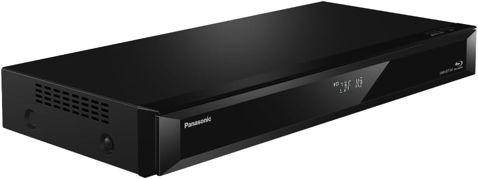 Panasonic DMR-BST760AG-Blu-ray reader and recorder with Twin HD DVB-STuer, 500 GB, 4K Upscaling, Ultra HD, simultaneous recording, Smart Ready, Black