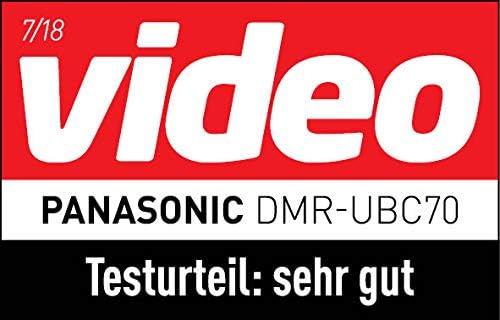 Panasonic dmr-ubc70egk blu-ray recorder 3d compatibility black single