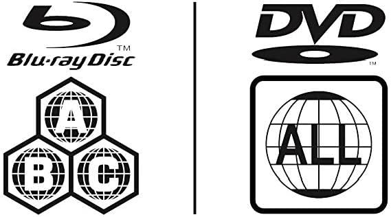 Region Free 4K UHD Blu-Ray Player Compatible With Sony UBP-X700M With UHD 4K Playback, 3D WiFi Multi Region Code Free | Blu-Ray Regions A, B, C | DVD Regions 0-8 with dynastar 6ft HDMI Bundle