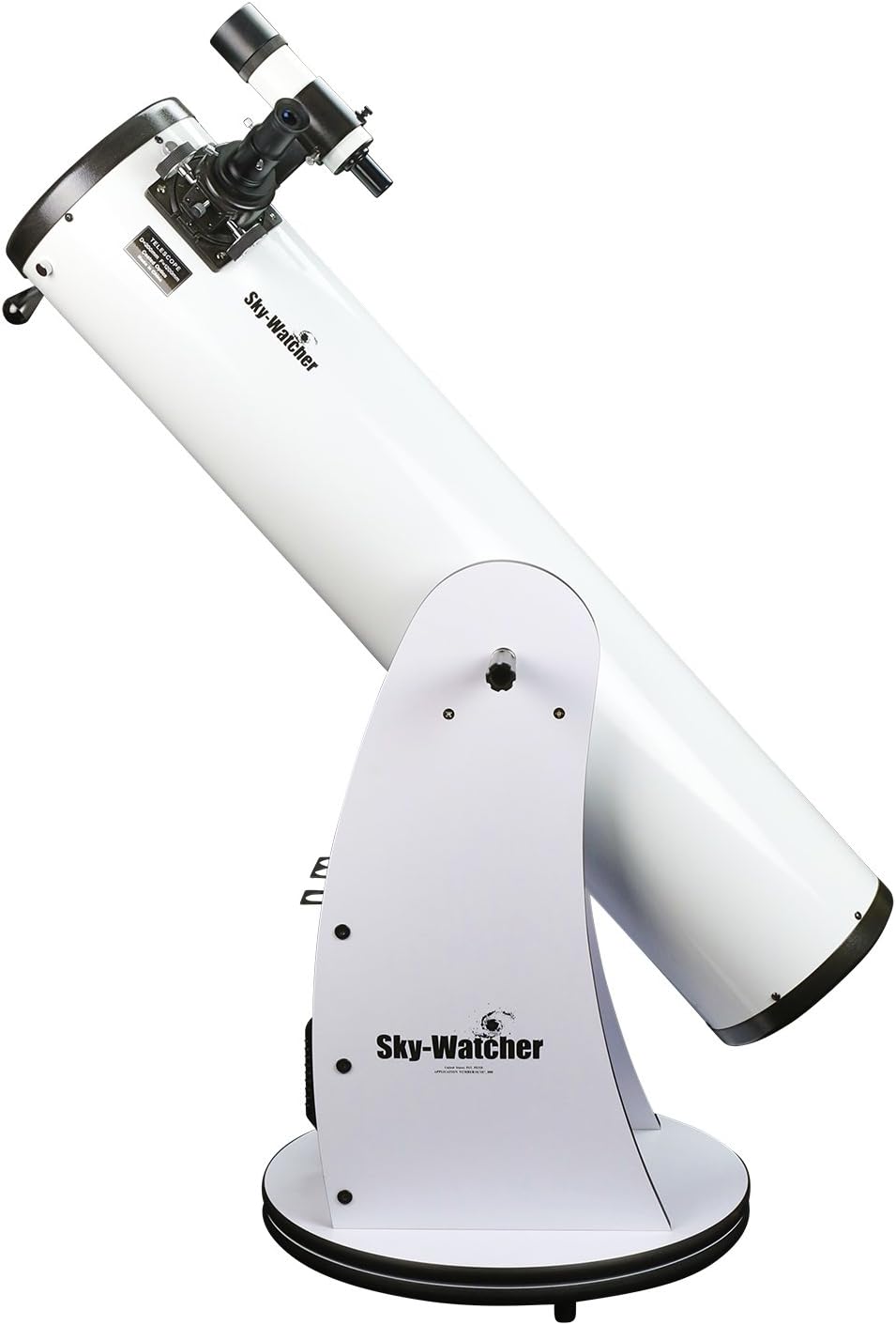 Sky-Watcher Classic 200 Dobsonian 8-inch Telescope – Solid-Tube – Simple, Traditional Design – Easy to Use, Perfect for Beginners, White (S11610) Traditional 8" Dobsonian