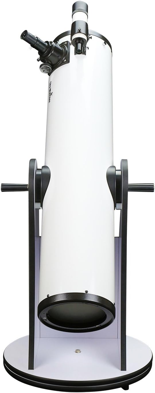 Sky-Watcher Classic 200 Dobsonian 8-inch Telescope – Solid-Tube – Simple, Traditional Design – Easy to Use, Perfect for Beginners, White (S11610) Traditional 8" Dobsonian