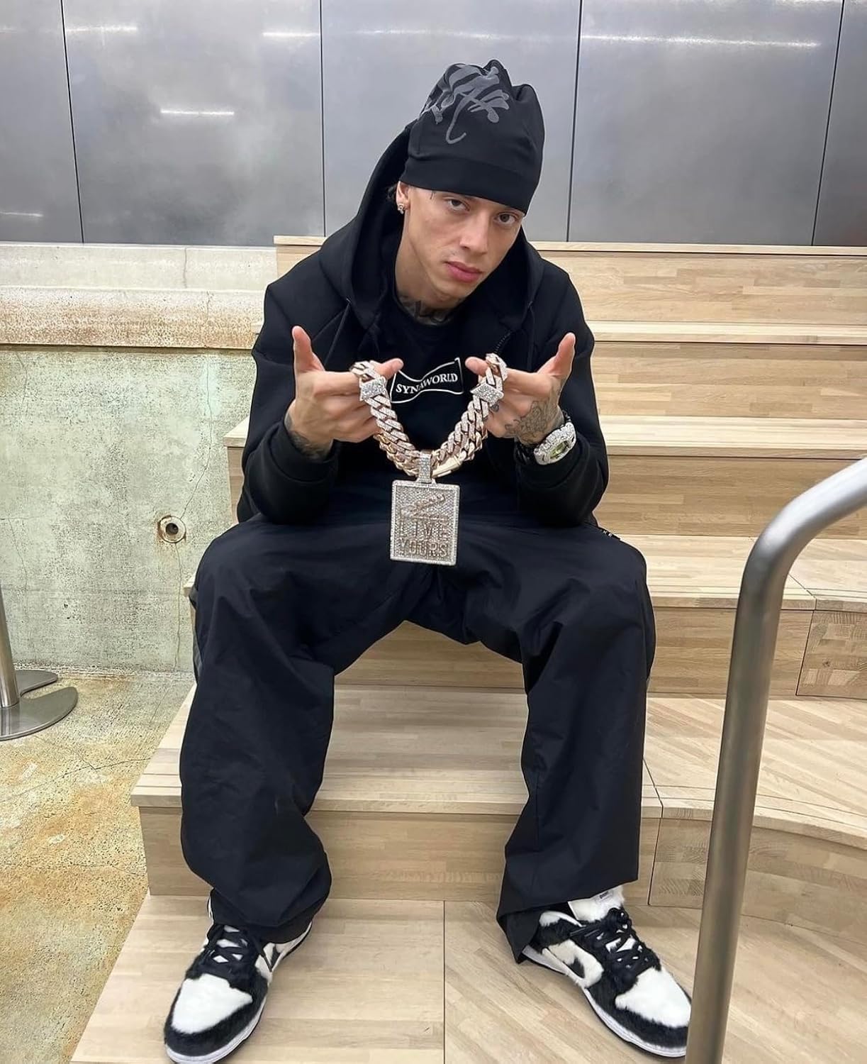 Syna World - Central EEC racing cap, color: black and gray Synaworld