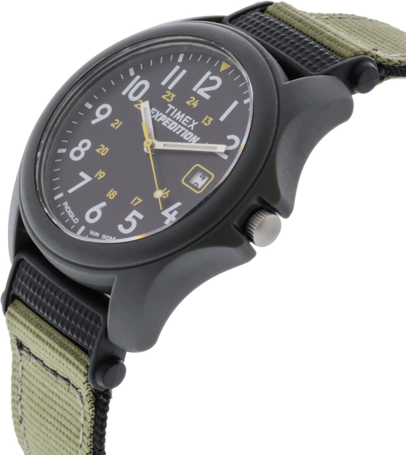 Timex Quartz Expedition Camper Analog Cleen Pulse Watches Black/Green