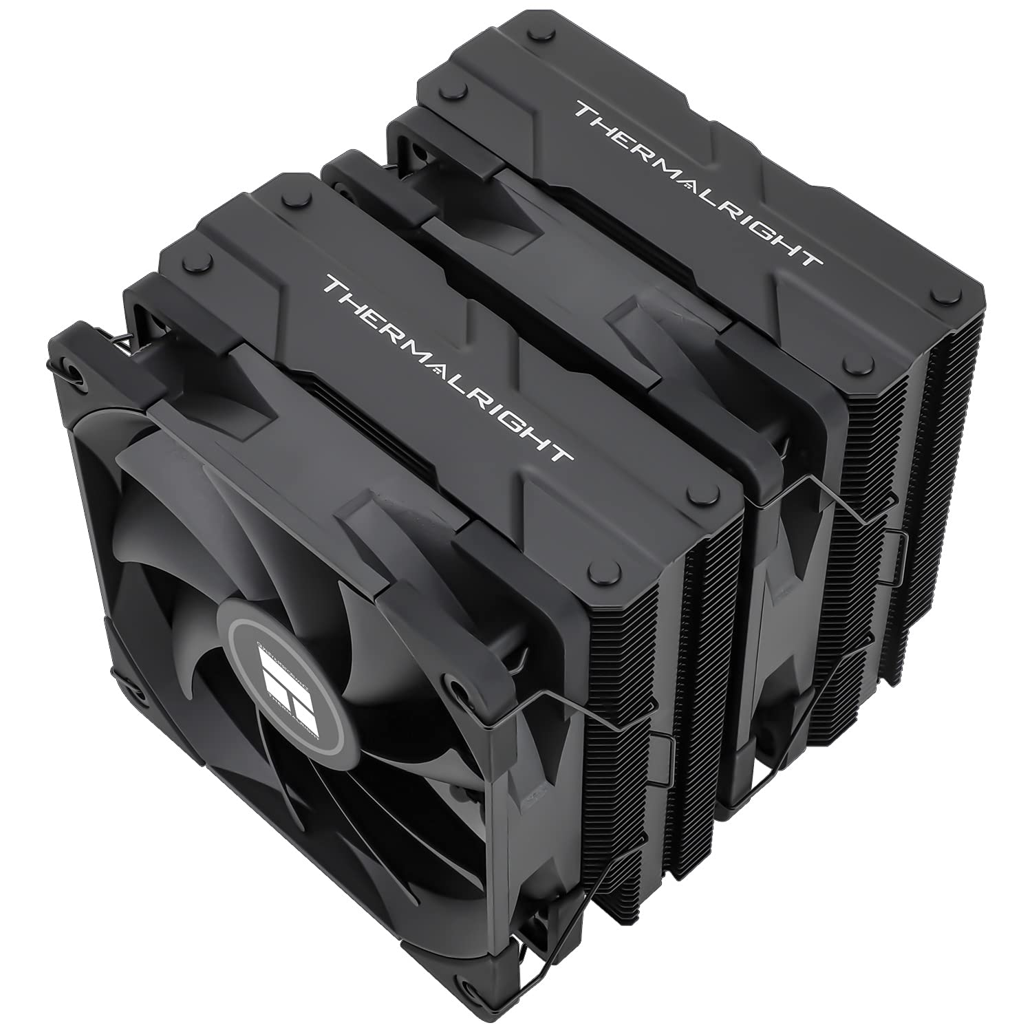 TR Peerless Assassin 120 Black Air Cooler CPU, 6 heat pipes, double 120 mm PWM TL-C12B fan, AGHP technology, for AMD AM4 AM5, Intel 1700/1150/1155/1200/2011 PA 120 Black