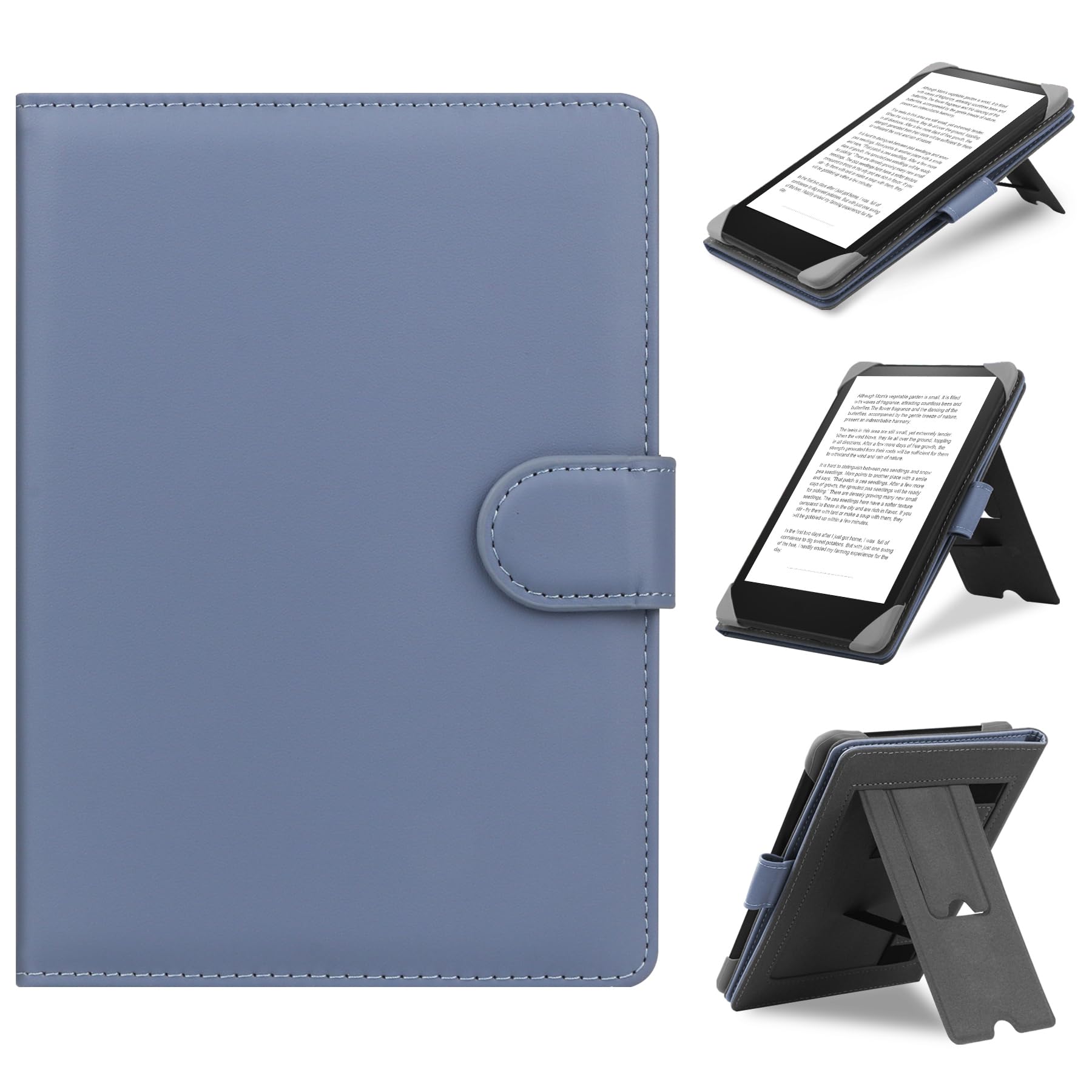 Universal Hoyixi Case for 6.8 ", 7" "Kindle Paperwhite/Colorsoft/Kobo/Pocketbook/Tolino/Sony E-book Reader Cover for 6" -7 '' '' '' '' '' '' pocket-session with stands with stands with stands, viola
