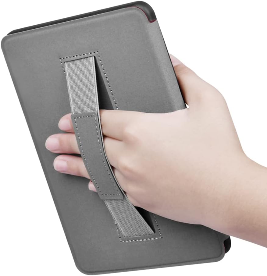 Zcooooool fabric case for 6 "Kindle Paperwhite (7a/6a/5th generation 2015/2013/2012 released model: dp75sdi or ey21) non -slip Paperwhite custody Paperwhite (7th/6th/5th) wine red