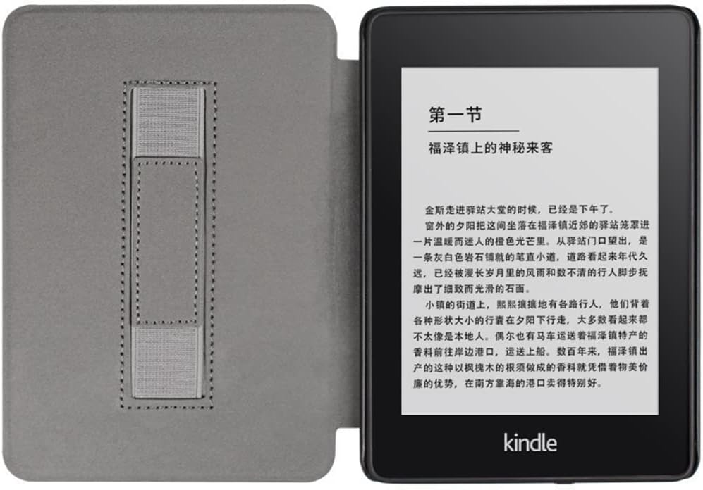 Zcooooool fabric case for 6 "Kindle Paperwhite (7a/6a/5th generation 2015/2013/2012 released model: dp75sdi or ey21) non -slip Paperwhite custody Paperwhite (7th/6th/5th) wine red