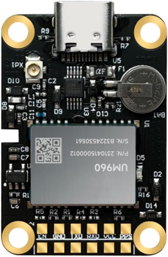 Abiled RTK-960 Zed-F9p RTK positioning module with high precision BDS/GPS/GLONASS // QZSS