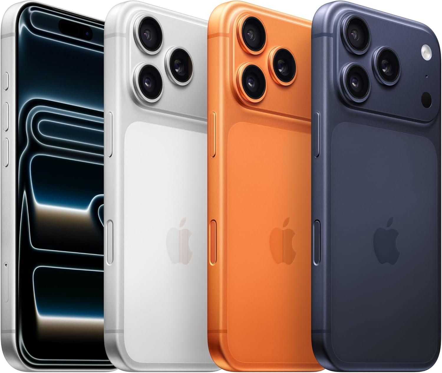 Apple iPhone 17 Pro 256 GB: 6.3" display, ProMotion up to 120Hz, A19 Pro chip, unprecedented battery life, Pro Fusion camera system with Center Stage front camera; Deep Blue Deep Blue 256 GB
