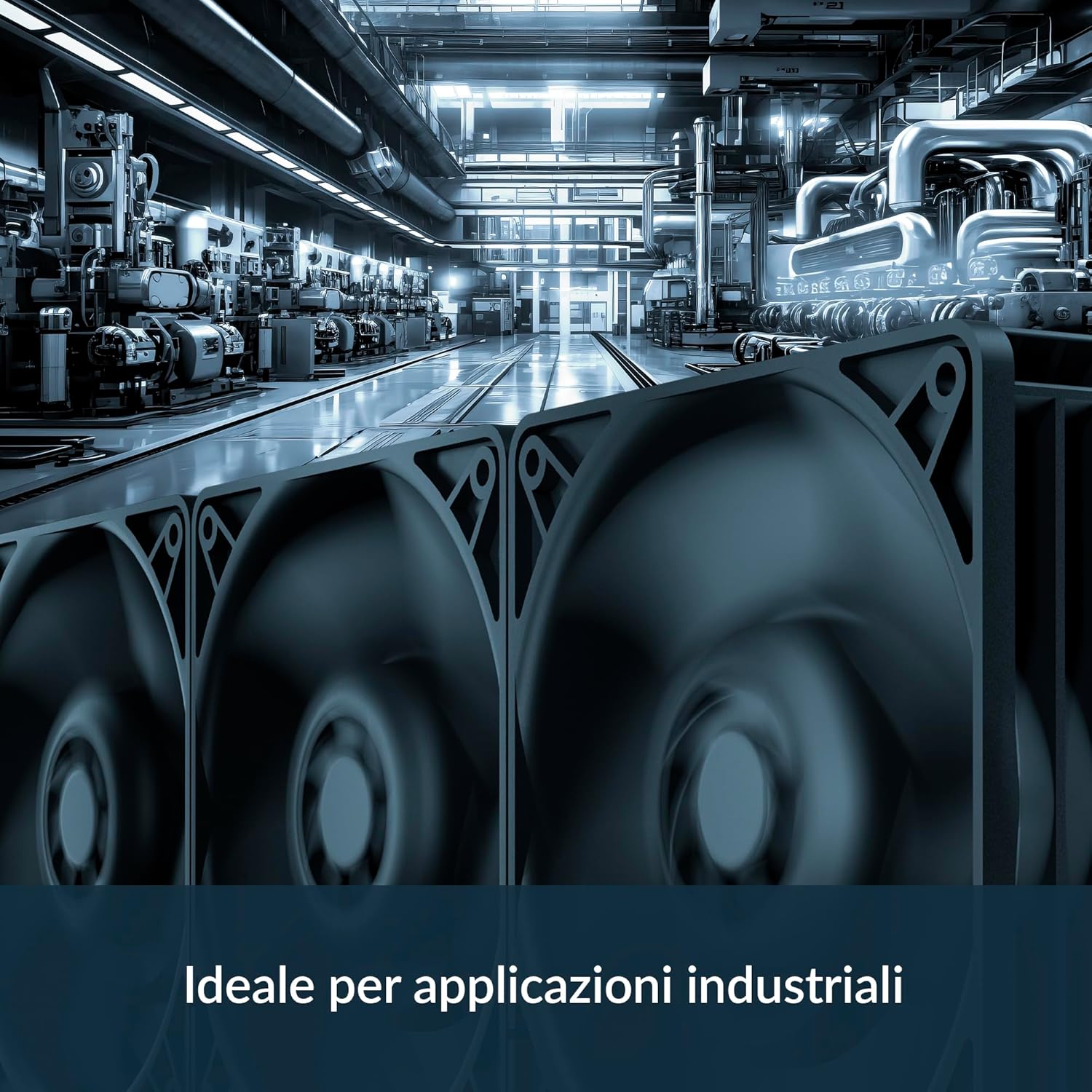ARCTIC S12038-8K (3 Pack) - 120x120x38 mm server fan, 800-8000 rpm, PWM regulation, 4-pin connector, 12 V DC, particularly efficient