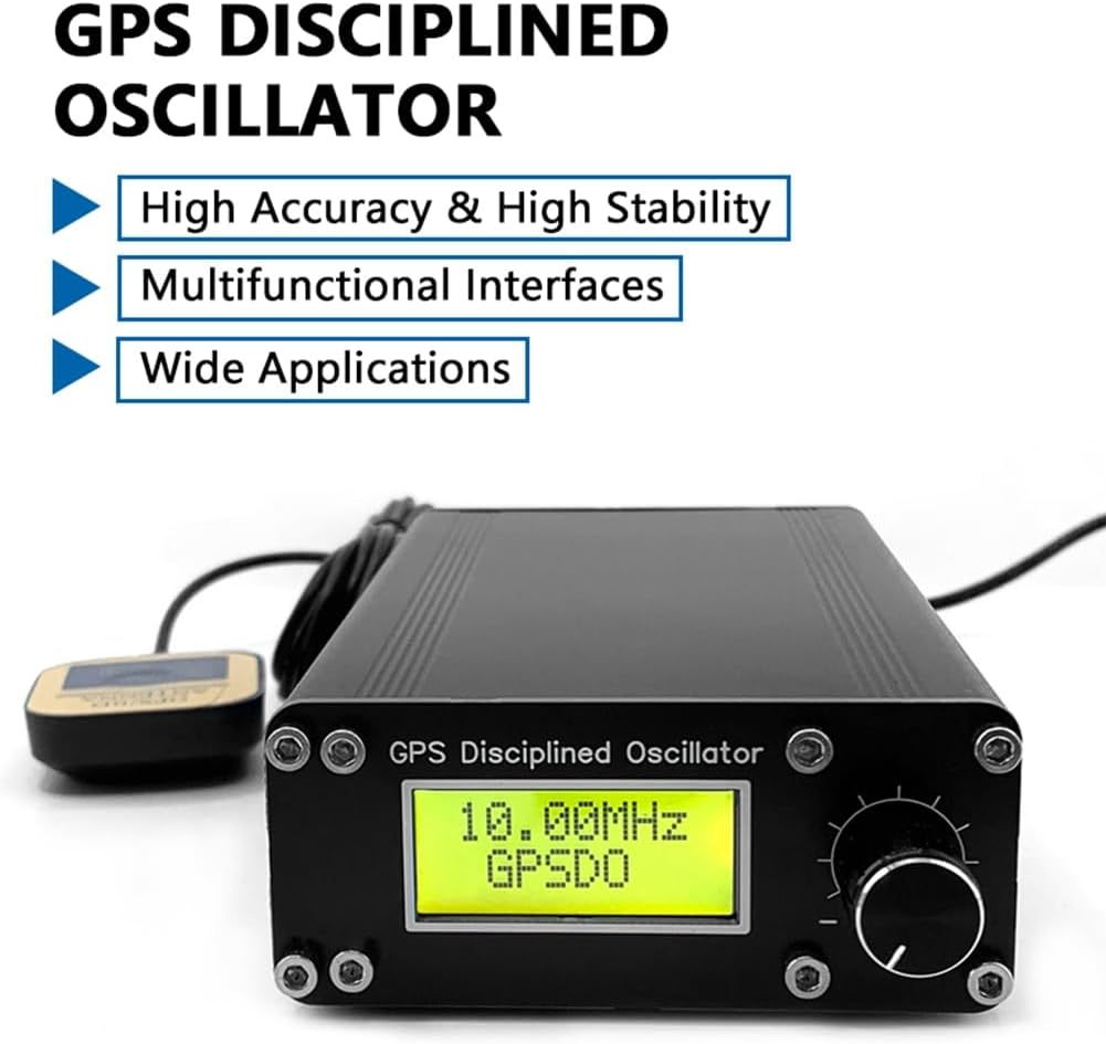 Asyduey GPSDDO disciplined oscillator GPS A 10mHz square GNSS DISCOUNTED WATCH GPS 1pps GPS watch for audio decoders