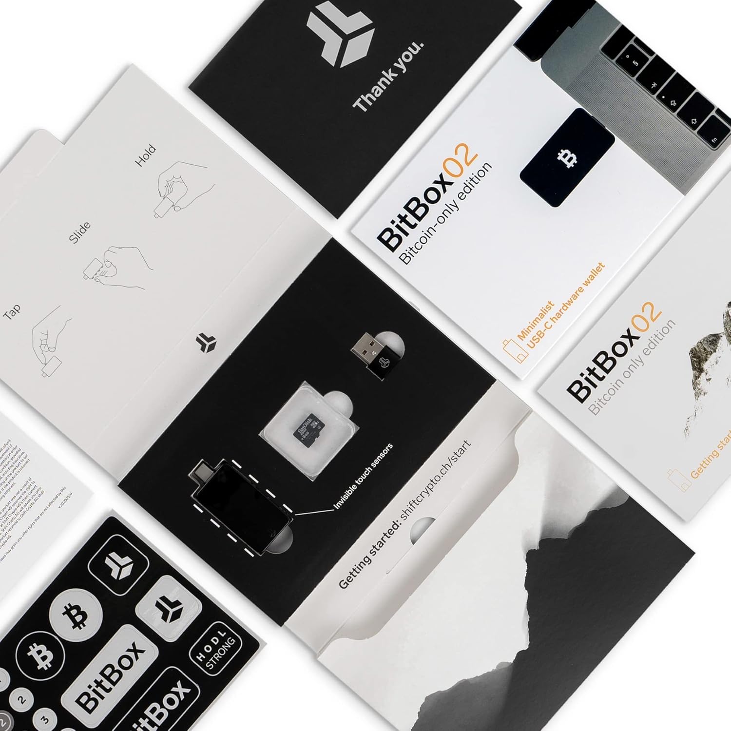 Bitbox02 Bitcoin portfolio - hardware wallet for Cold Storage produced in Switzerland - With Desktop and Mobile App