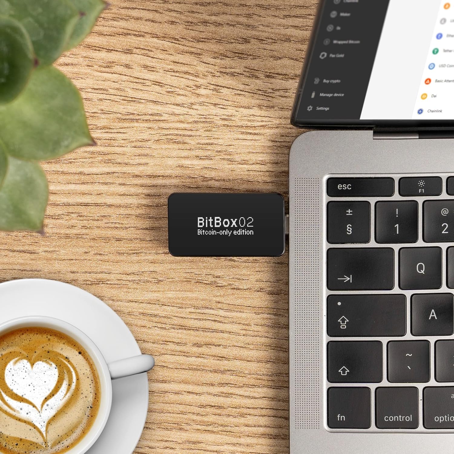 BitBox02 Bitcoin Wallet - Cold Storage Hardware Wallet Made in Switzerland - with Desktop and Mobile App
