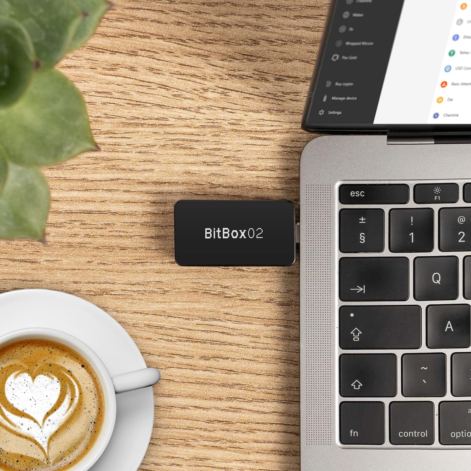BitBox02 Cryptocurrency Wallet: Bitcoin, Ethereum plus 1500 Tokens - Cold Storage Hardware Wallet Made in Switzerland - with Desktop and Mobile App