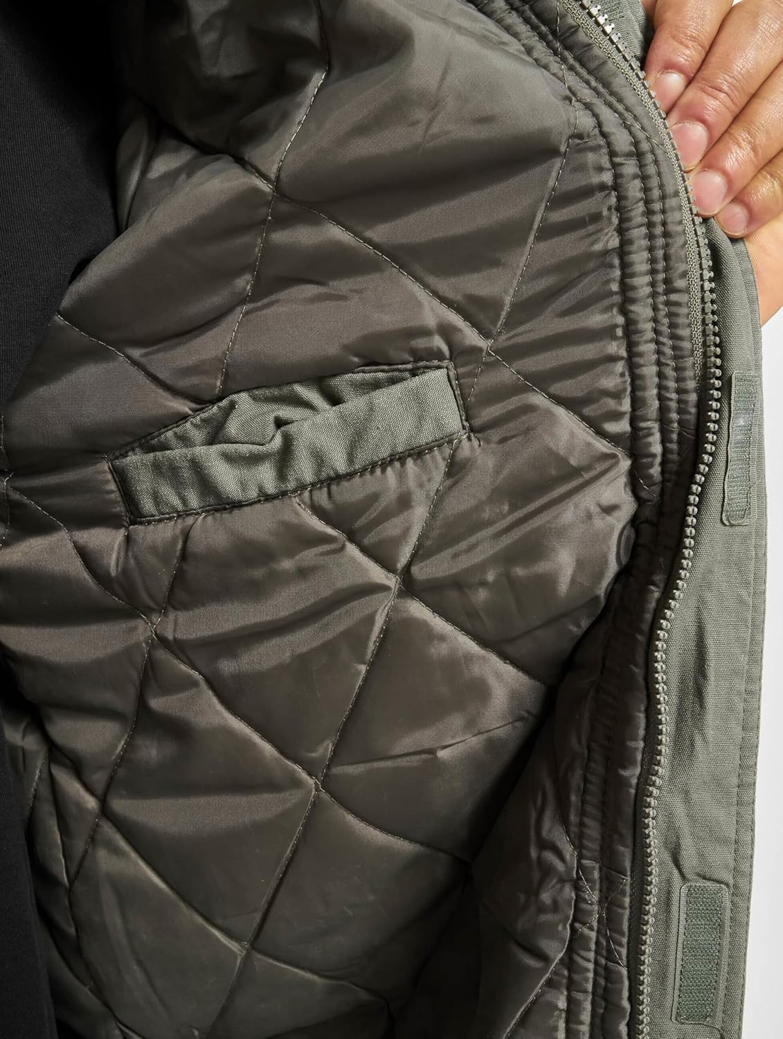 Brandit Bronx Men Winter Jacket black Regular M olive