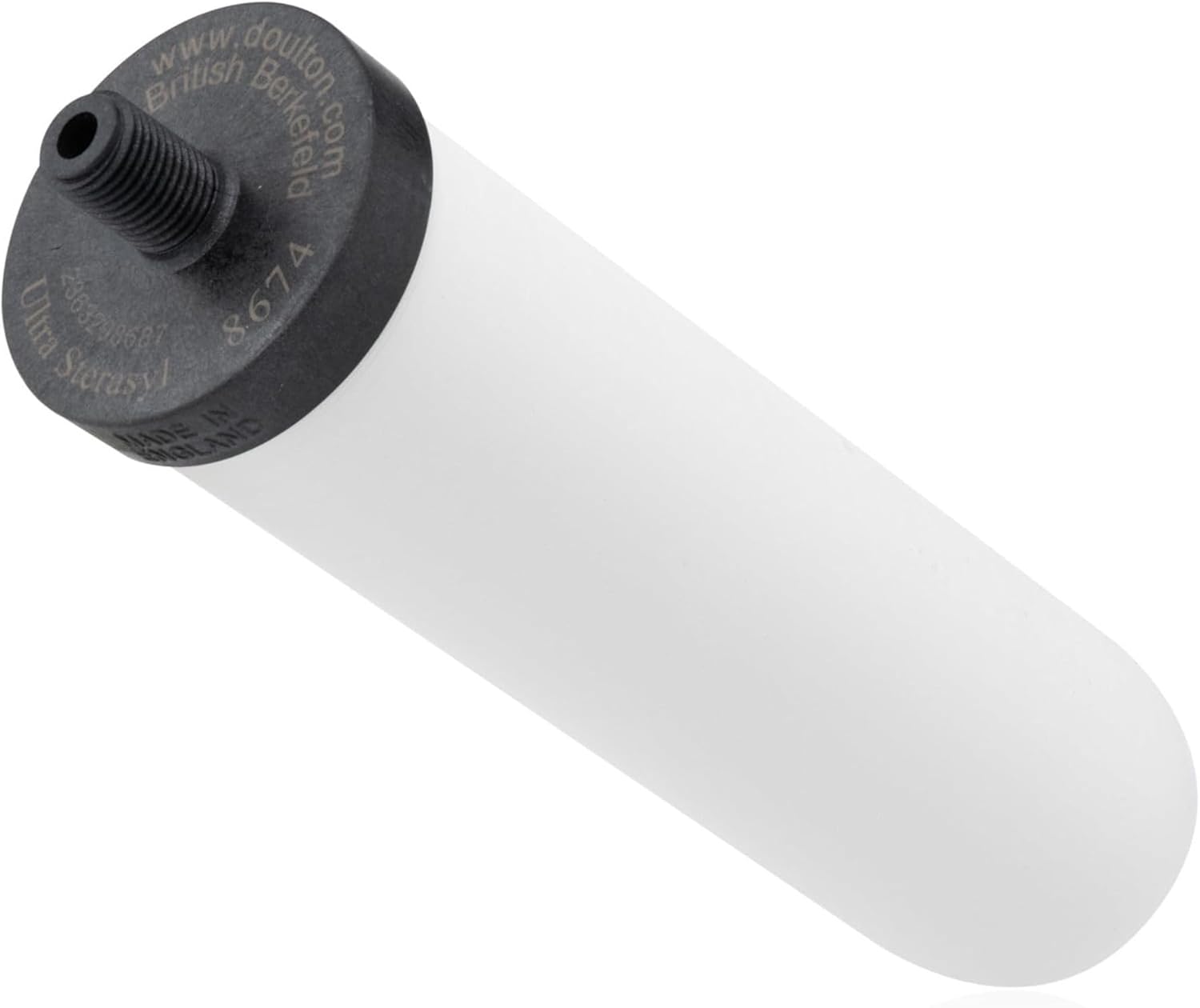 British Berkefeld 7" Ultra Sterasyl Ceramic Gravity Filter Cartridge | 1 Pack | Reduces Contaminants | Fits All Gravity Vessels | Improves Taste | NSF Certified 1 Pack