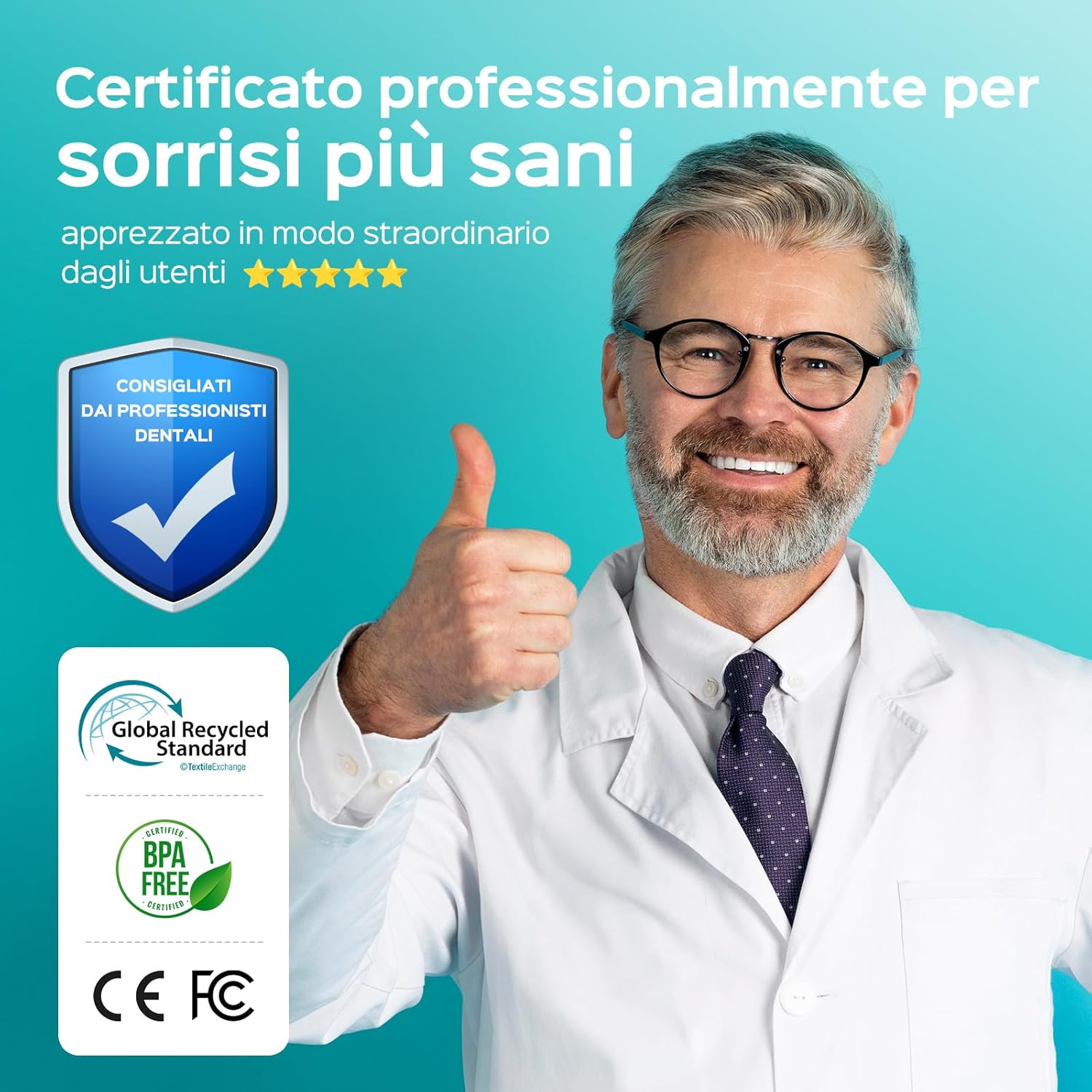 COSLUS Portable Cordless Dental Water Flosser, 300 ML Rechargeable Water Flosser Irrigator Foppio Flow Waterproof IPX7 Oral Water Flosser Teeth Cleaning Ideal for Home Travel Light Black Black Gray