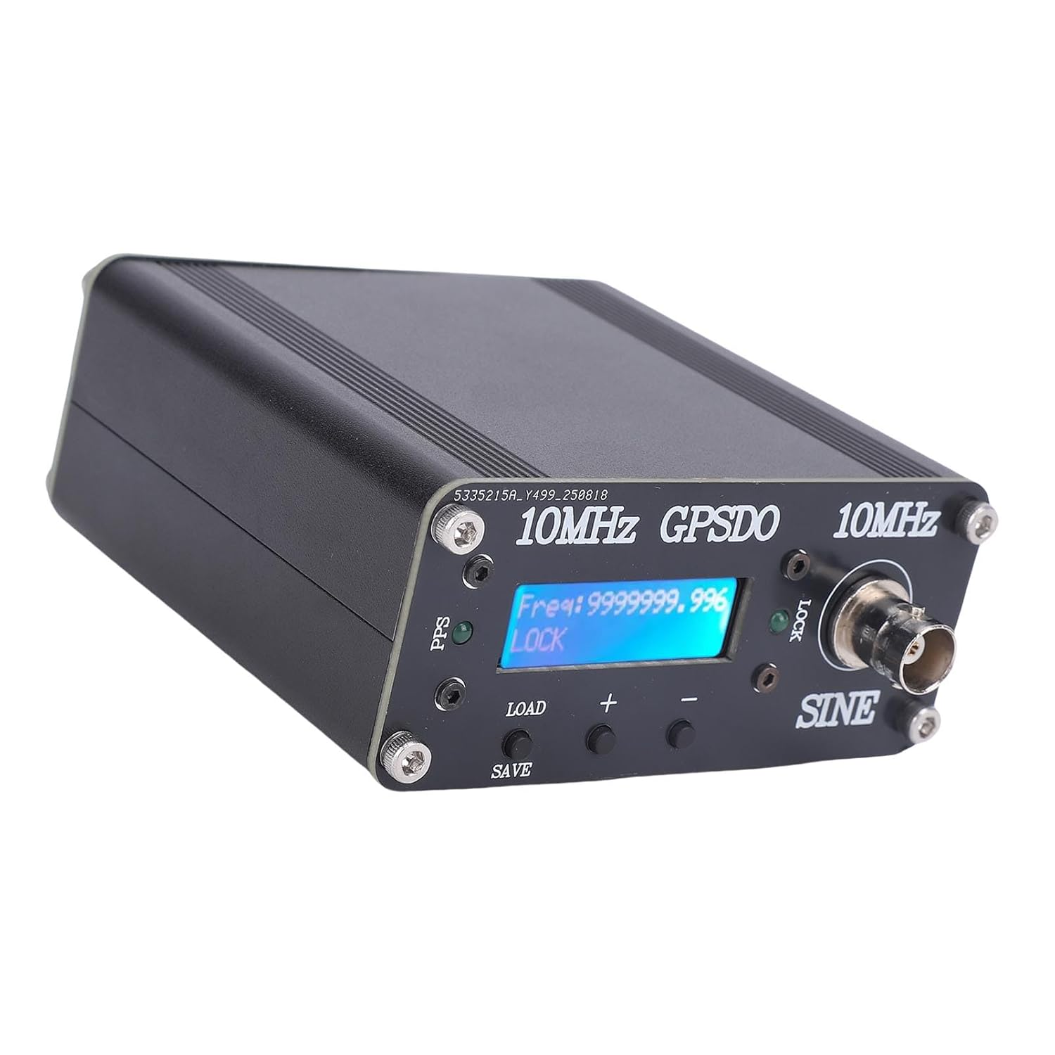 Denash Disciplined GPS GPS oscillator, 10 MHz oscillating watch for decoding, tools and meters with GPS synchronization and synchronization stability, for audio analyzer