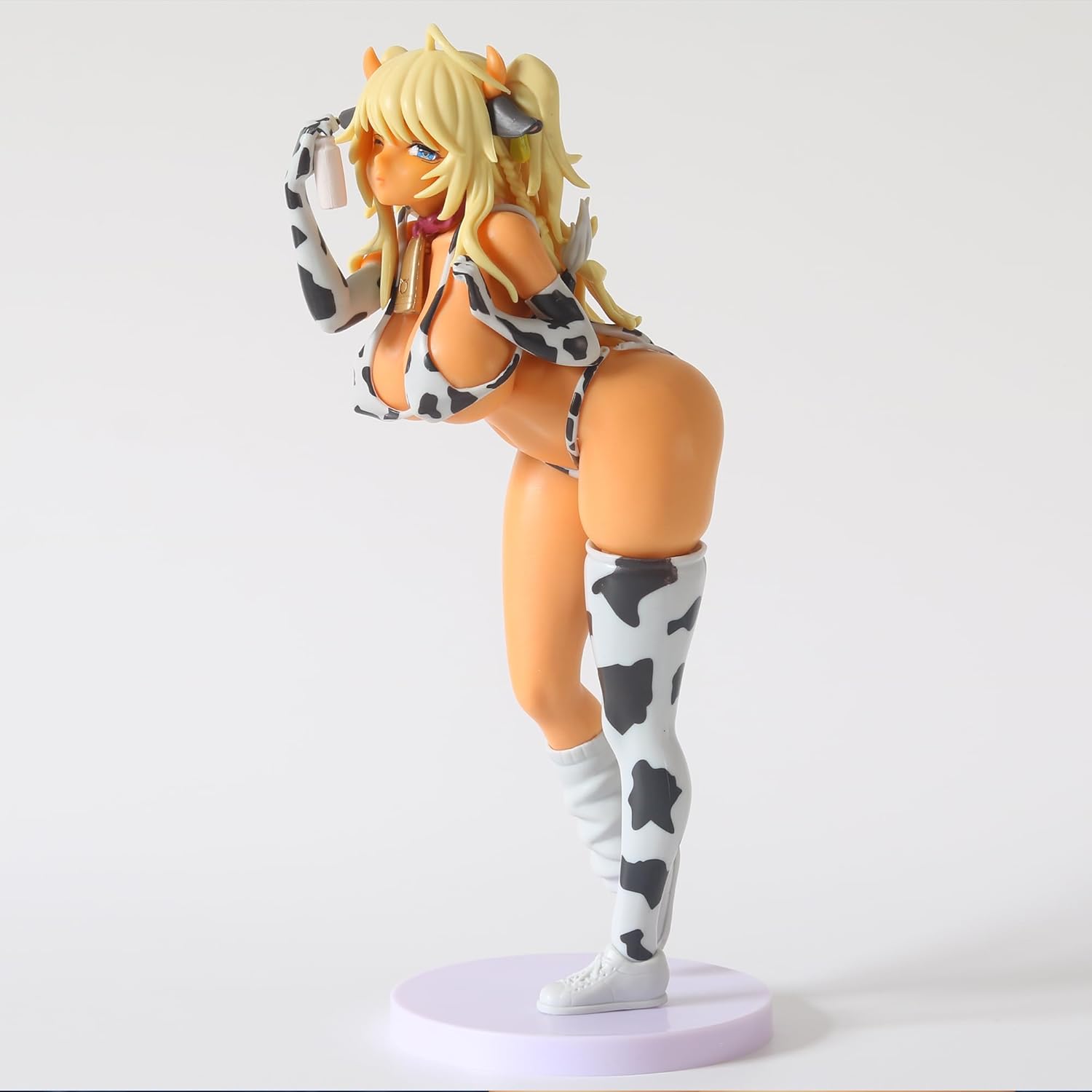 Ecchi Figure Cow Girl,Waifu Hentaii Figurine .Sexy Anime Girl Figure Action +18 Uncensored Collection Gift Model Toys No Box