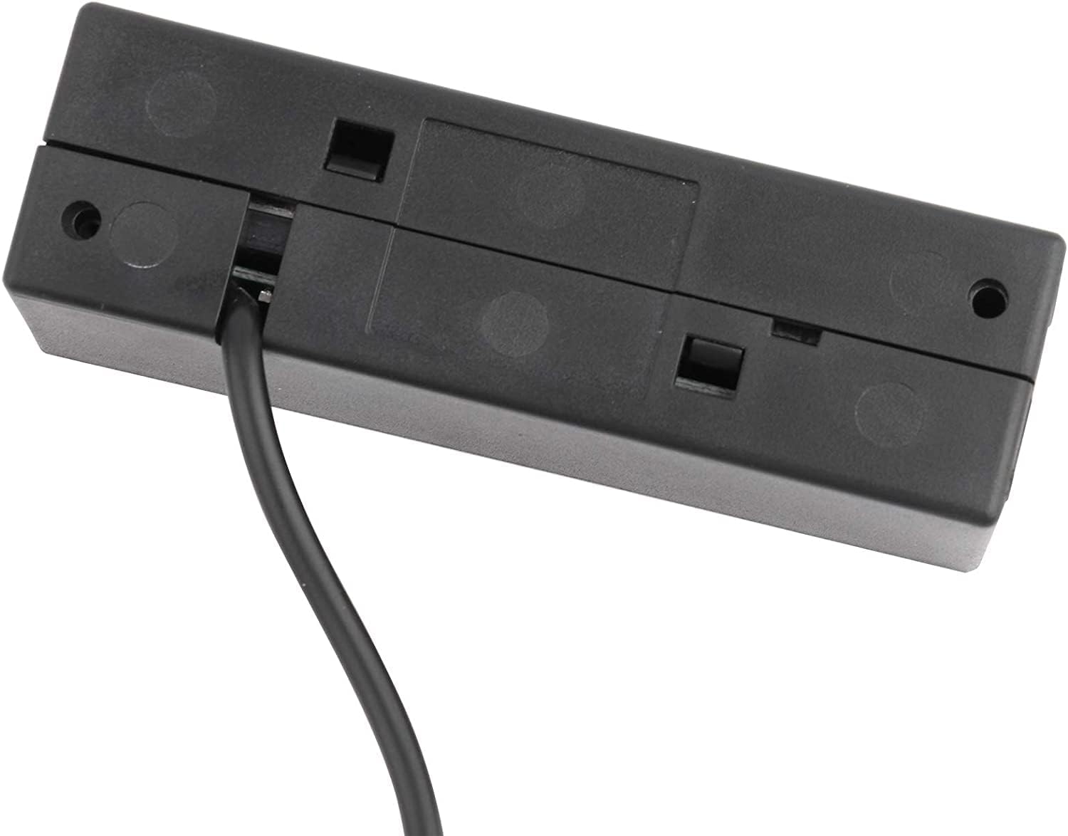 Ecoodisk USB Mini Credit Card MSR90 3 Three Track Hi-Co Magnetic Stripe Credit Card Swipe Speed Reader Swipe for Cashier Registration MSR, Black