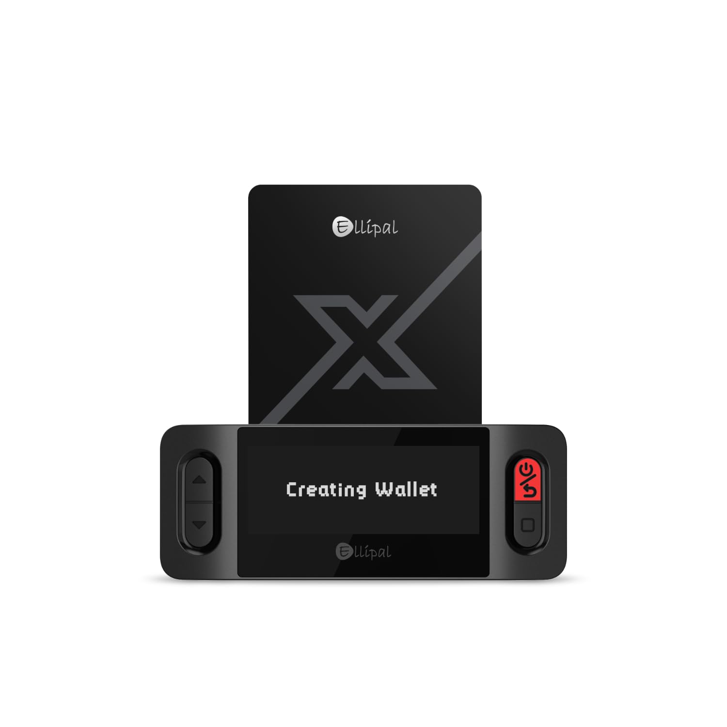 Ellipal X Card - Cold Wallet Air Barpped Crypto with Kit of Starting Accessories, Safe Offline Starting for Bitcoin, Ethereum, NFT and over 10,000 tokens