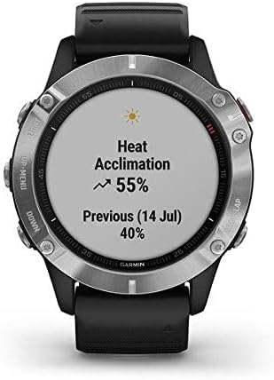 Garmin Fenix 6 GPS Multisport Smartwatch with heart rate measurement on the wrist, Waterproof, 1.3 inch display (Refurbished) Fenice 6