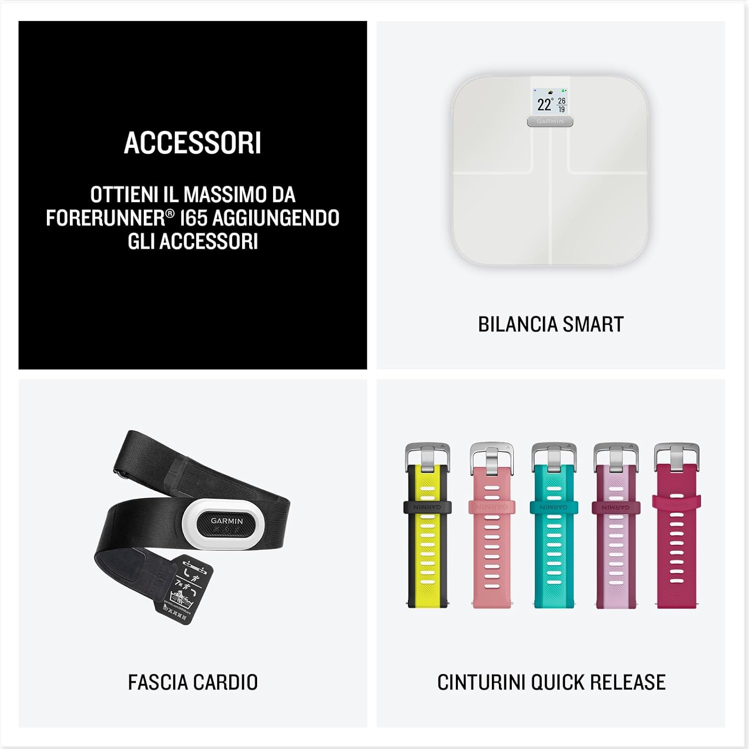 Garmin Forerunner 165, Running Smartwatch, 43mm, Music, Streaming App, GPS, Cardio, VO2max, Morning Report, HRV Status, Free 5K, 10K, 21K and Marathon Plans, Pay (Whitestone) Music Whitestone