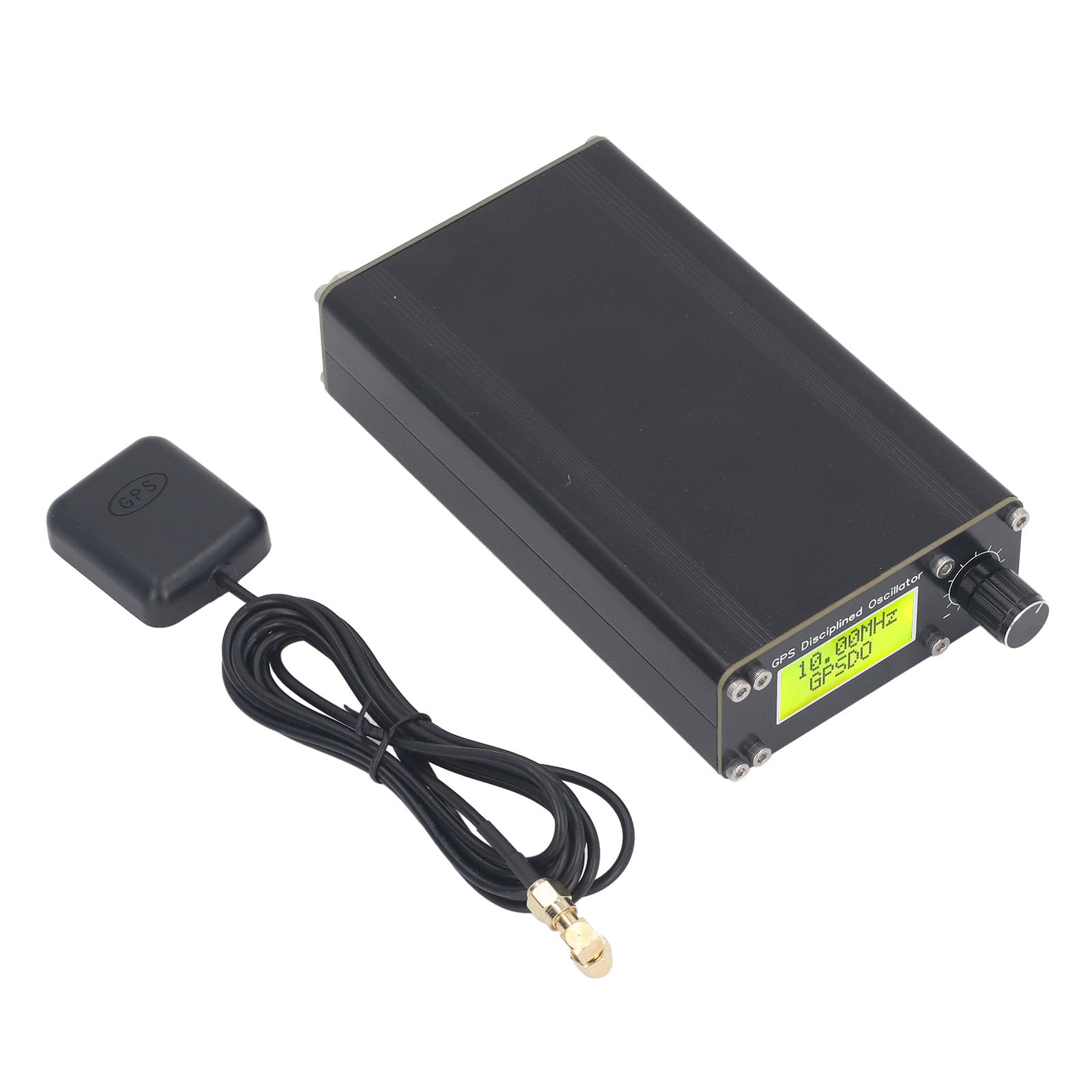 GPSDO global positioning, Disciplined Ocxo 10 MHz GPS oscillator with display screen and coding for high -end audio decodes
