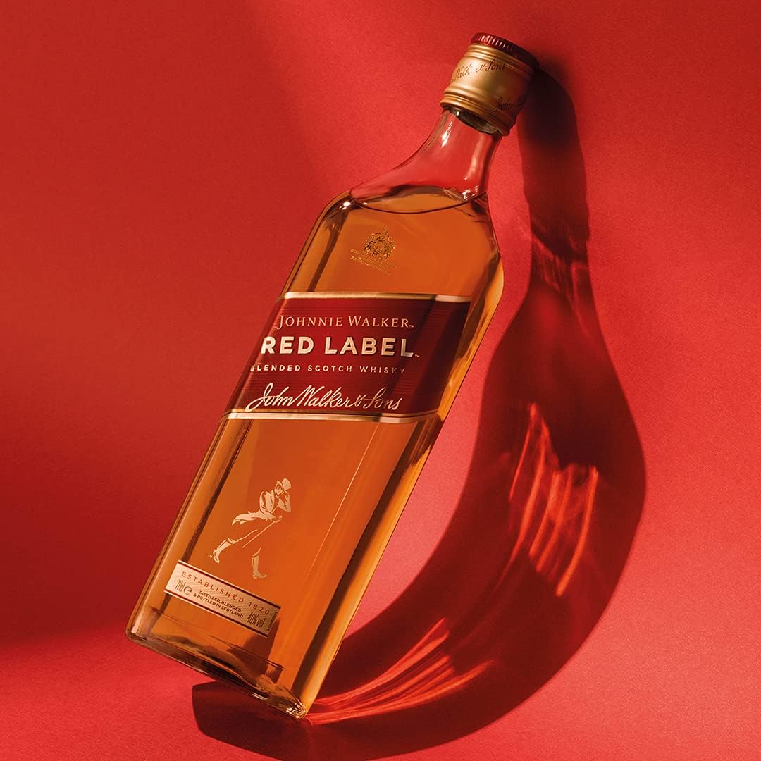 Johnnie Walker Red Label Blended Scotch Whiskey - 1 L 0.75 Single