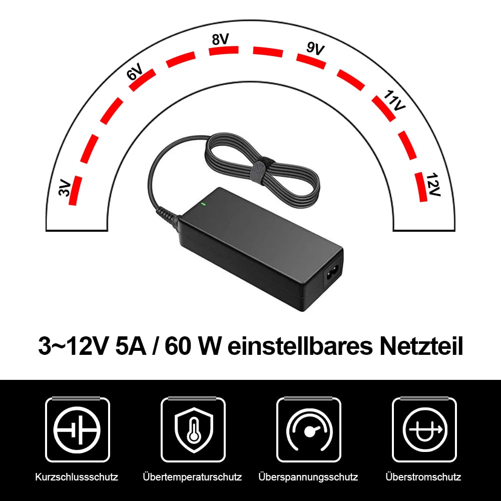 Joycabin Cooling Fan Speed Knob Fan Speed Controller 4 Pin PWM Fan Control 12V PC Chassis Fan Adapter Hub Cooler Blower Speed Controller SATA Interface