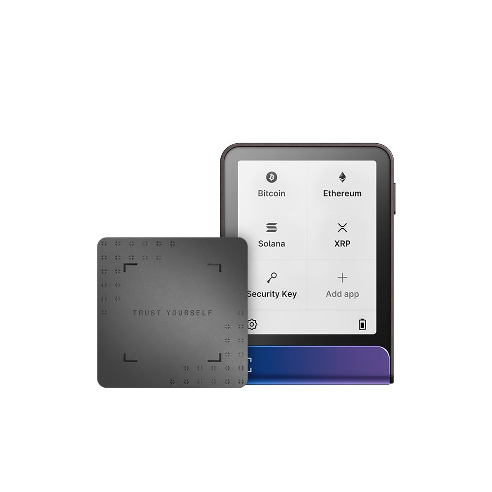 Ledger Flex - Now with Ledger Recovery Key - Discover the most intuitive Wallet Hardware in the world, with a backup key for simple and quick access (Neptune Blue Nettuno Nettuno + Recovery Key