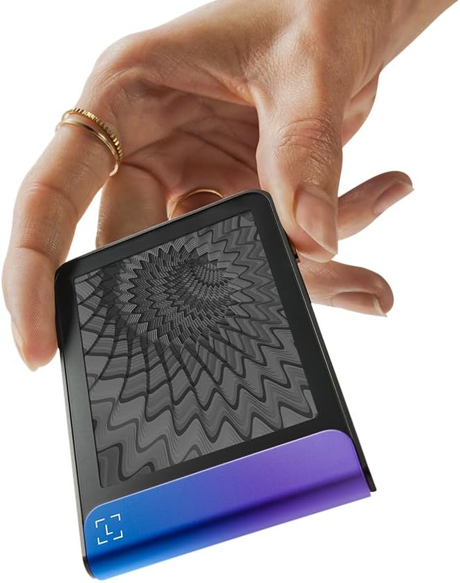 Ledger Flex - Now with Ledger Recovery Key - Discover the most intuitive Wallet Hardware in the world, with a backup key for simple and quick access (Neptune Blue Nettuno Nettuno + Recovery Key