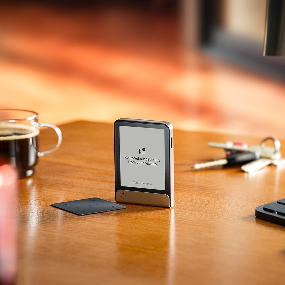 Ledger Flex - Now with Ledger Recovery Key - Discover the most intuitive Wallet Hardware in the world, with a backup key for simple and quick access (Neptune Blue Nettuno Nettuno + Recovery Key