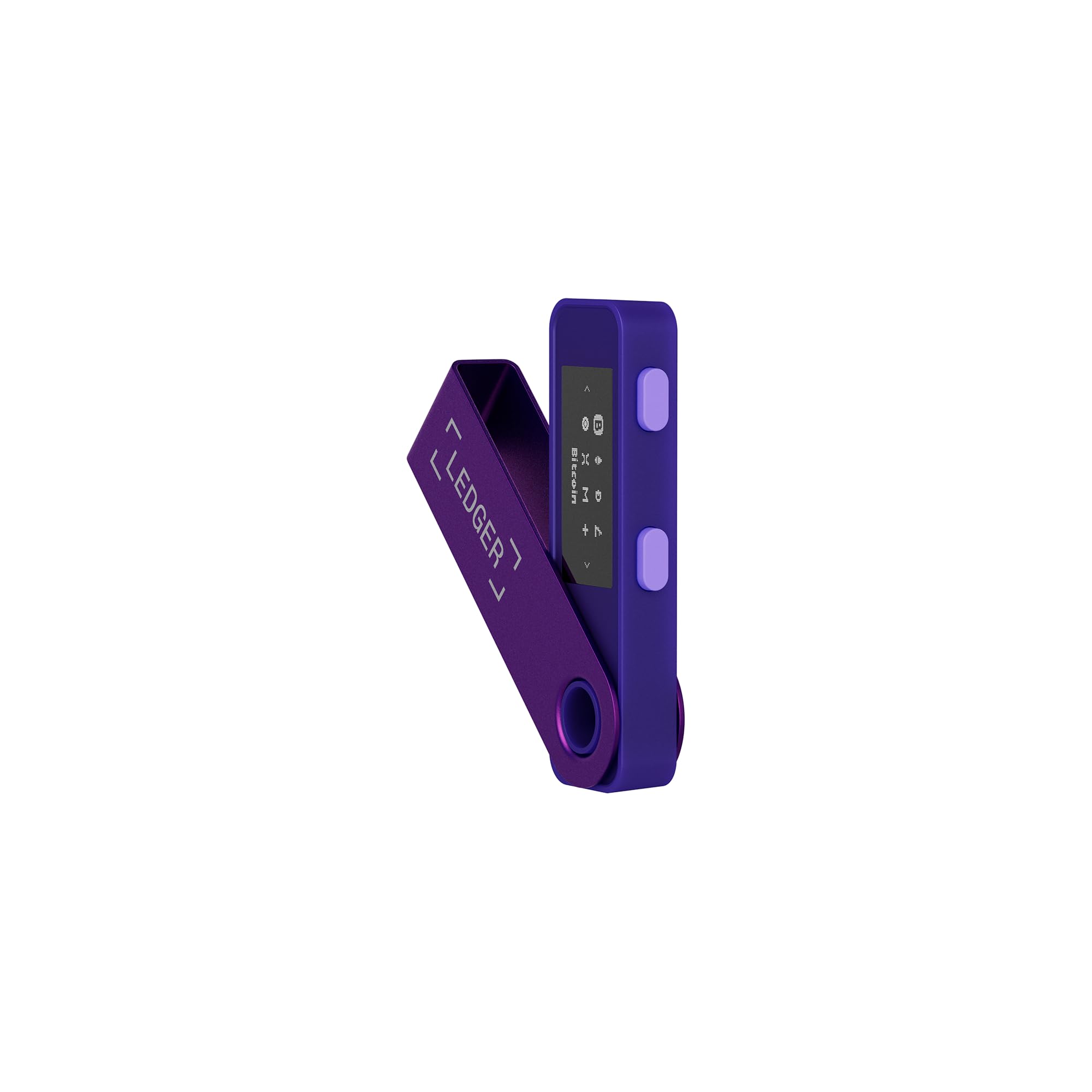 Ledger Nano S Plus (Amethyst Viola) - Hardware Wallet for cryptocurrencies (desktop and Android compatibility)