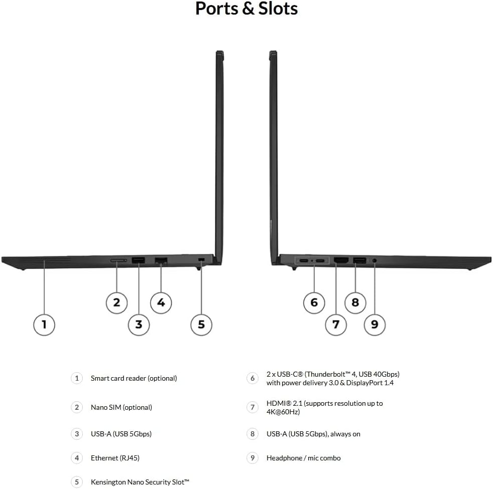 Lenovo ThinkPad P14s Gen 6 Laptop with AMD Ryzen AI 7 PRO 350 Processor and Copilot +, 14” 2.8K OLED VRR 30-120Hz Touchscreen Display, with 64GB DDR5-5600MT/s Memory, 1TB SSD, Wi-Fi 7, and Win 11 Pro