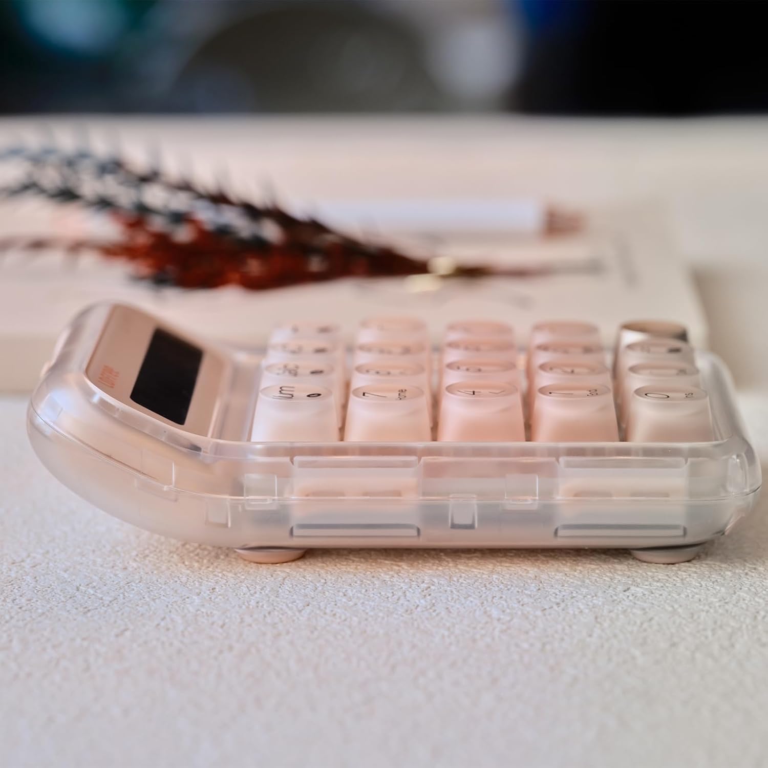 LOFREE Foundation Tri-Mode Wireless Numpad White LED Backlight Compatible with MacOS, iOS, Windows, and Android